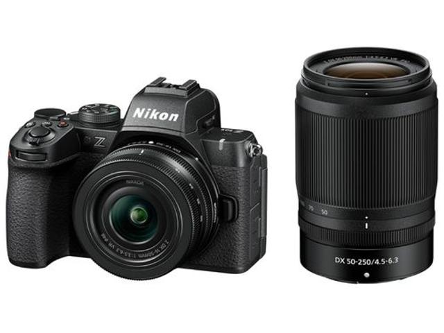 Nikon Z50 Camera Dual Lens Kit: 16-50mm + 50-250mm VR Lenses